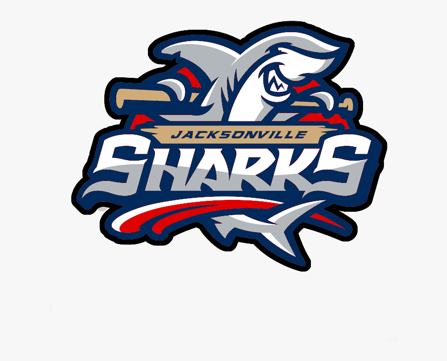 Clip Art Sharks Baseball Logo - Wilmington Sharks Logo, Transparent Clipart