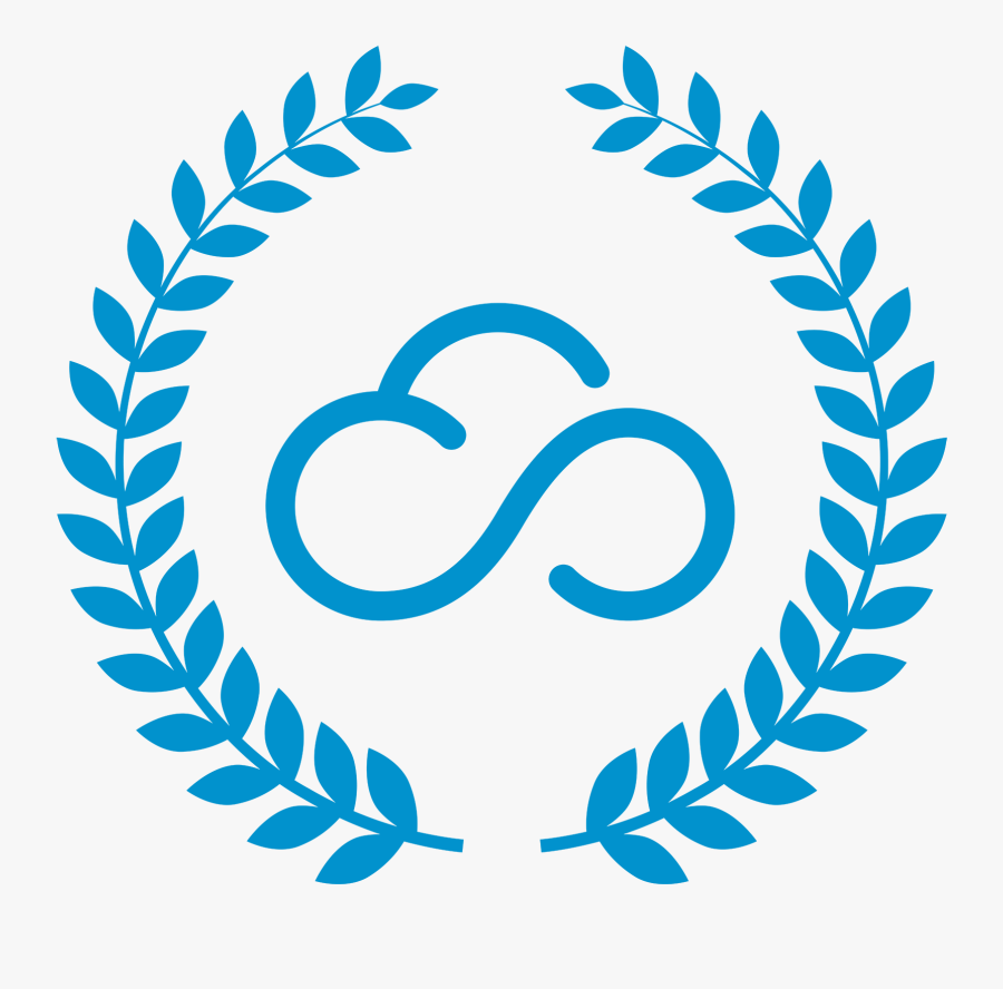 Leaf Monogram Frame Clipart , Png Download - Round Leaves Logo Png, Transparent Clipart