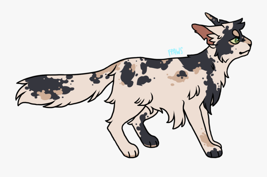 The Big Man Barley - Dilute Tortie Warrior Cats Art, Transparent Clipart