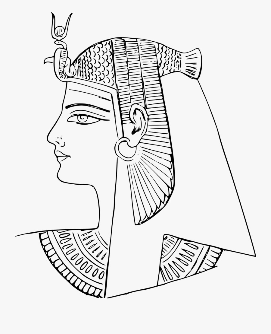 Drawing Ancient Egypt People, Transparent Clipart