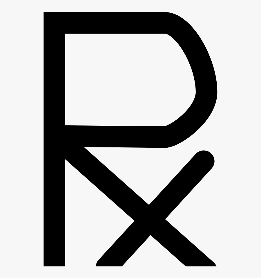 File - Rx Monogram - Svg - No Idea Clipart , Png Download - Icona Regista, Transparent Clipart