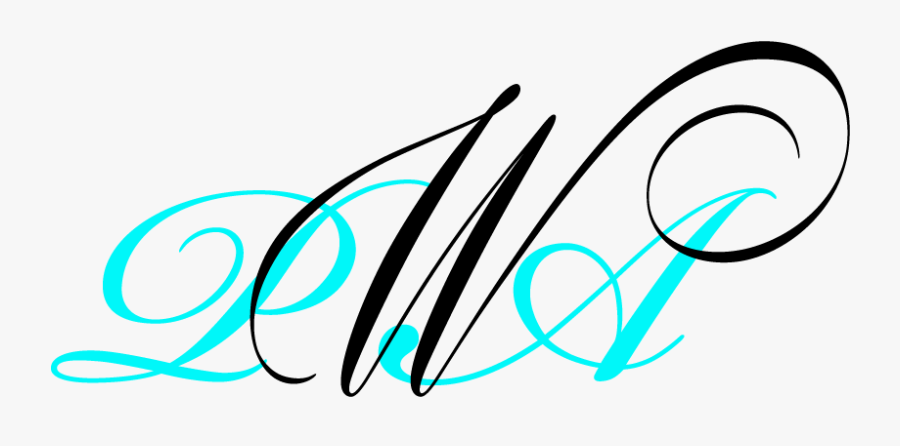 Monograms With Fancy Letters Using Glymps From My Typeface - Adel, Transparent Clipart