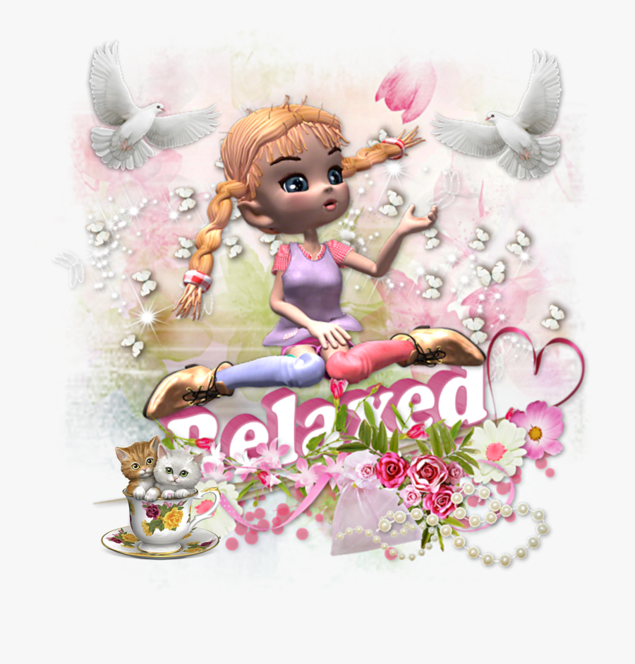 #relaxed - Cartoon, Transparent Clipart