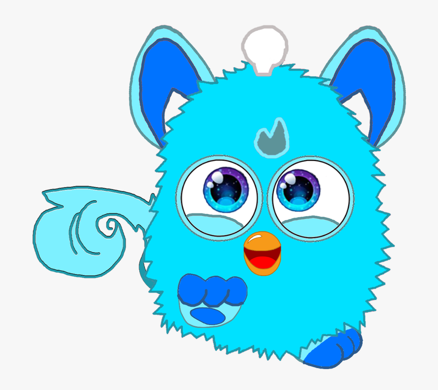 Furby Transparent Blue Eyed - Furby Connect Transparent, Transparent Clipart