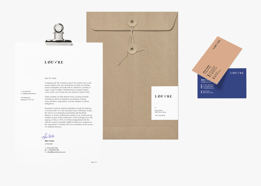 Identity / Branding - Brochure, Transparent Clipart