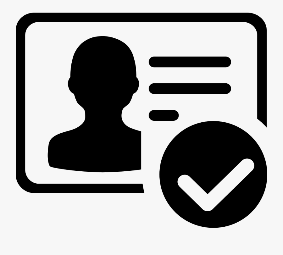 Identity Authentication Svg Png Icon Free Download - Identity Icon Png, Transparent Clipart