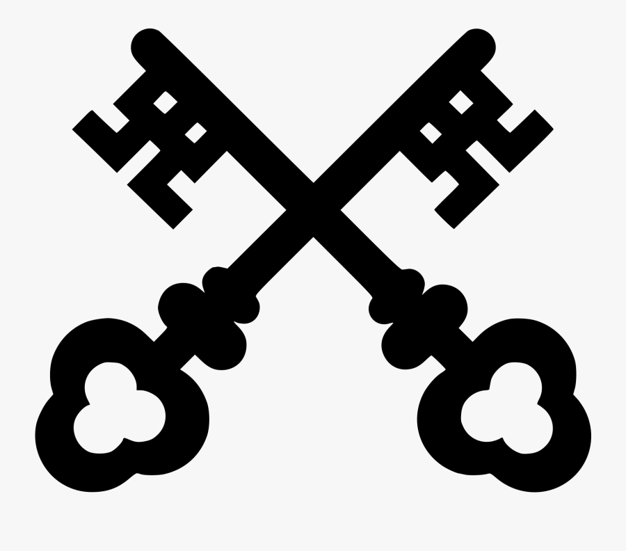Black Keys Png - Riga Coat Of Arms, Transparent Clipart