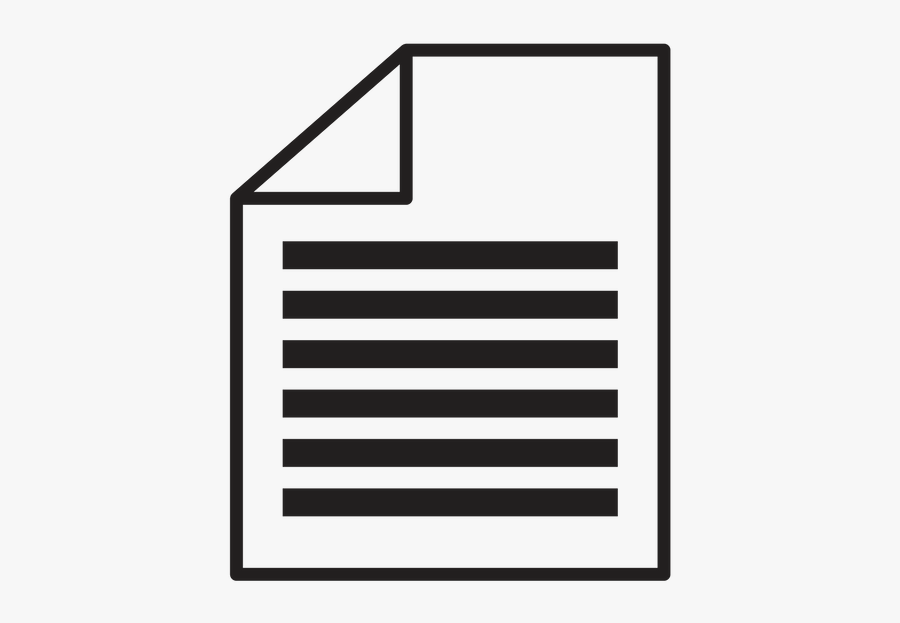 Hoja De Documento Dibujo, Transparent Clipart