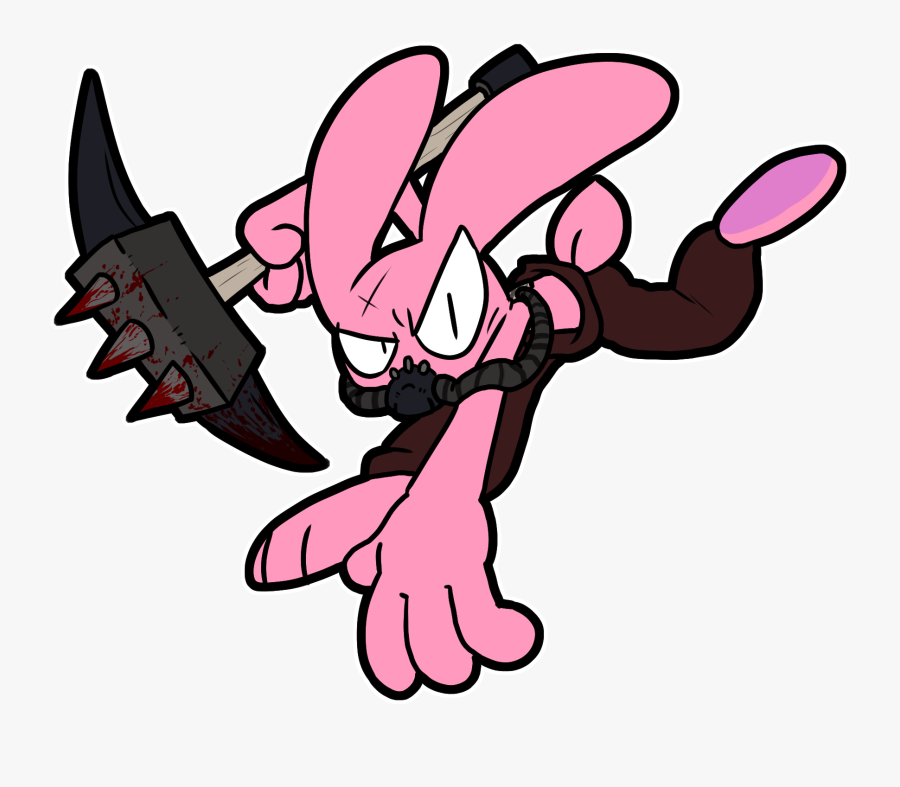 A Bunny Girl Who Was Kidnapped By Klaw Agents And Turned - Cartoon, Transparent Clipart