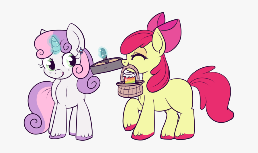 Apple Bloom Artist - Cartoon, Transparent Clipart