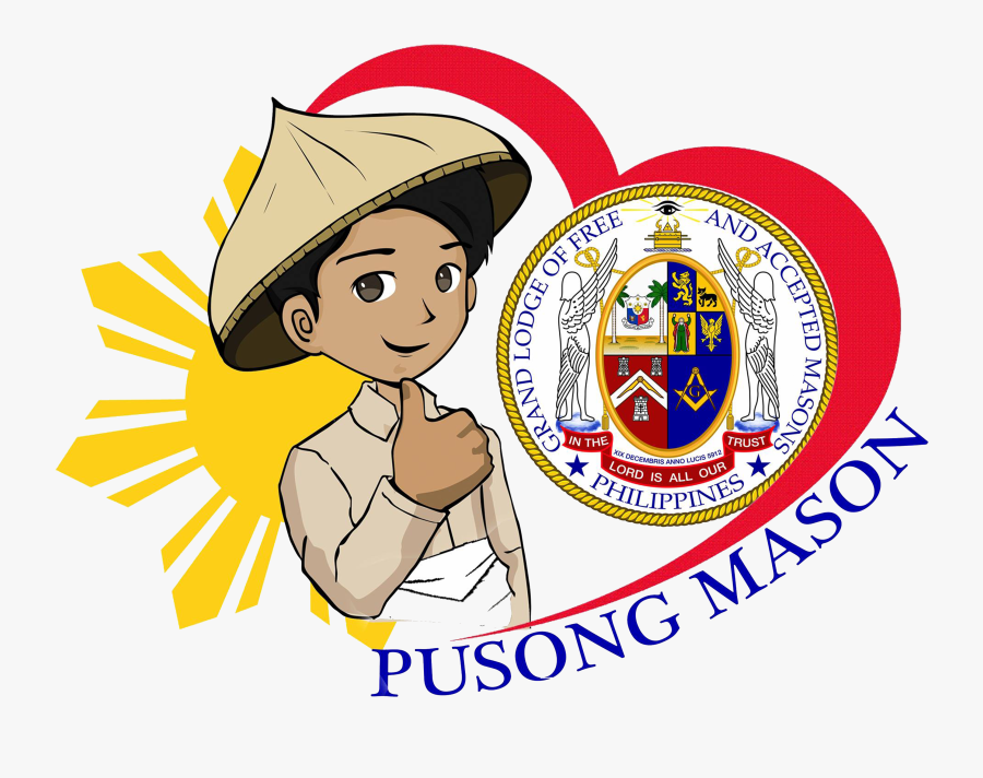 Pusongmason Logo, Transparent Clipart