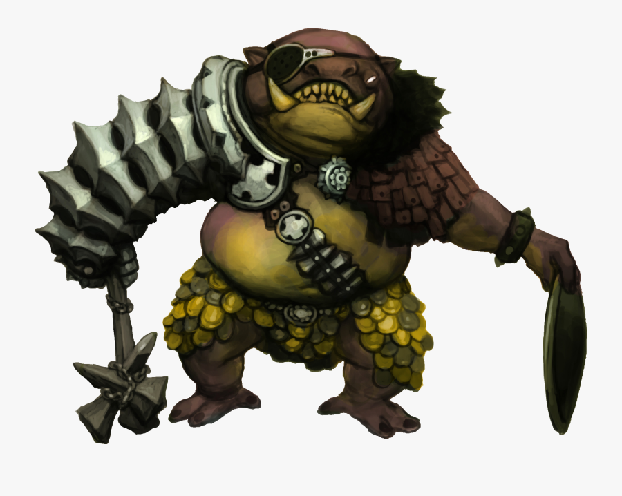 Transparent Ogre Clipart - Orc Kim Dragon Nest, Transparent Clipart