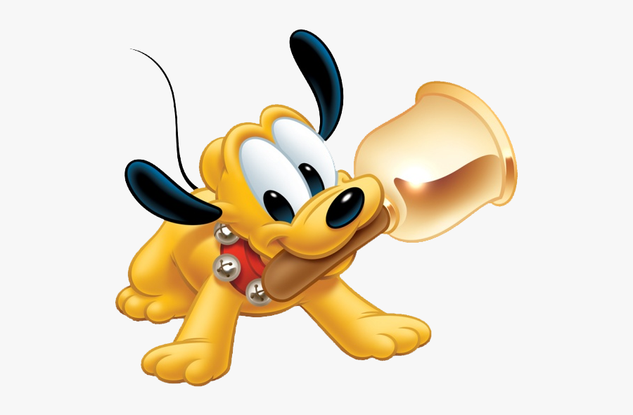 Disney Pluto Clipart Bebe - Mickey Mouse Baby Pluto, Transparent Clipart