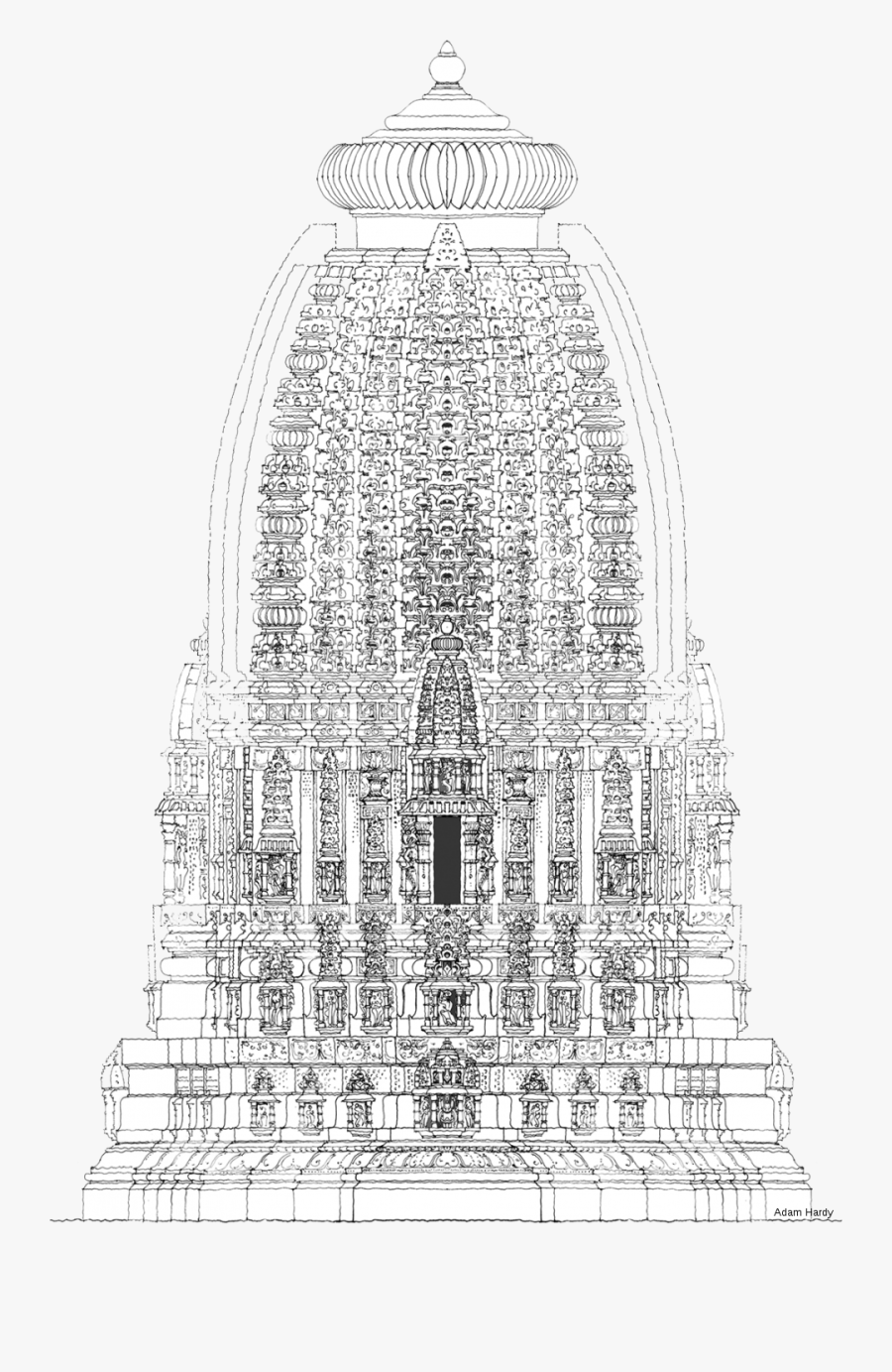 Transparent World Drawing Png - Temple Dome Drawing, Transparent Clipart
