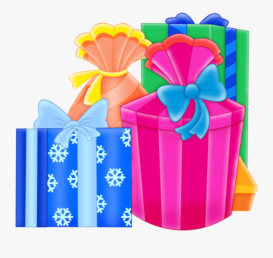 Клипарт Подарки На Прозрачном Фоне, Transparent Clipart