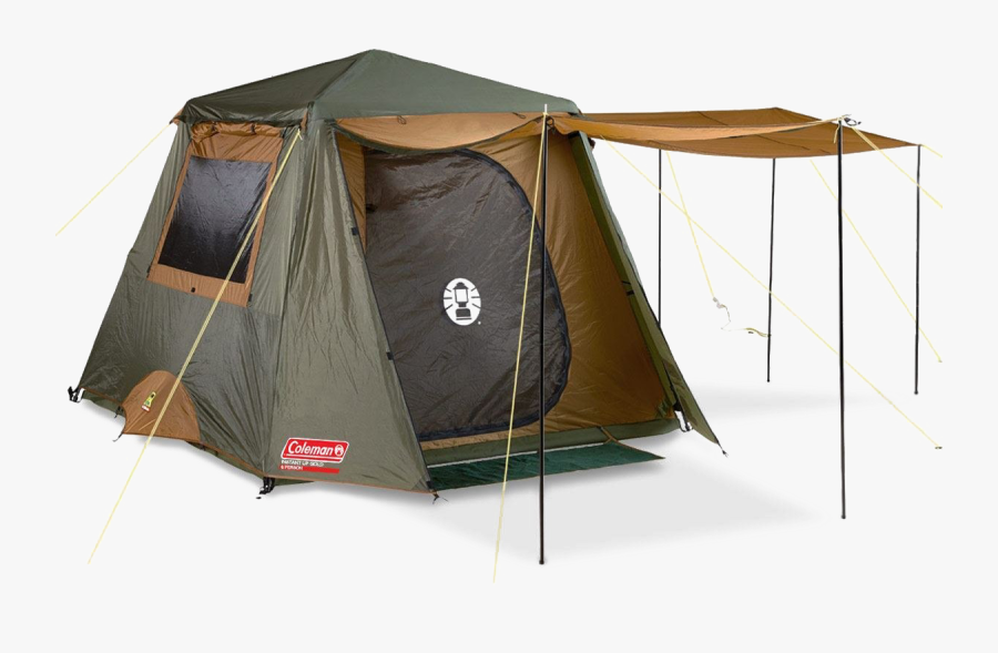 Transparent Tent Png - Coleman Instant Up Gold 4p, Transparent Clipart