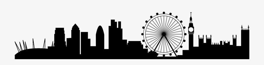 For Longer Distances Please Contact Us London Skyline - London Skyline Silhouette Hd, Transparent Clipart