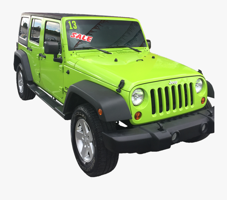Jeep Wrangler, Transparent Clipart