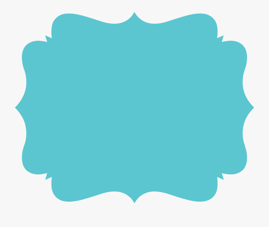 Frame Azul Tiffany Png, Transparent Clipart