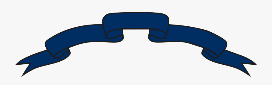 Blue,electric Blue,line - Navy Blue Ribbon Png, Transparent Clipart