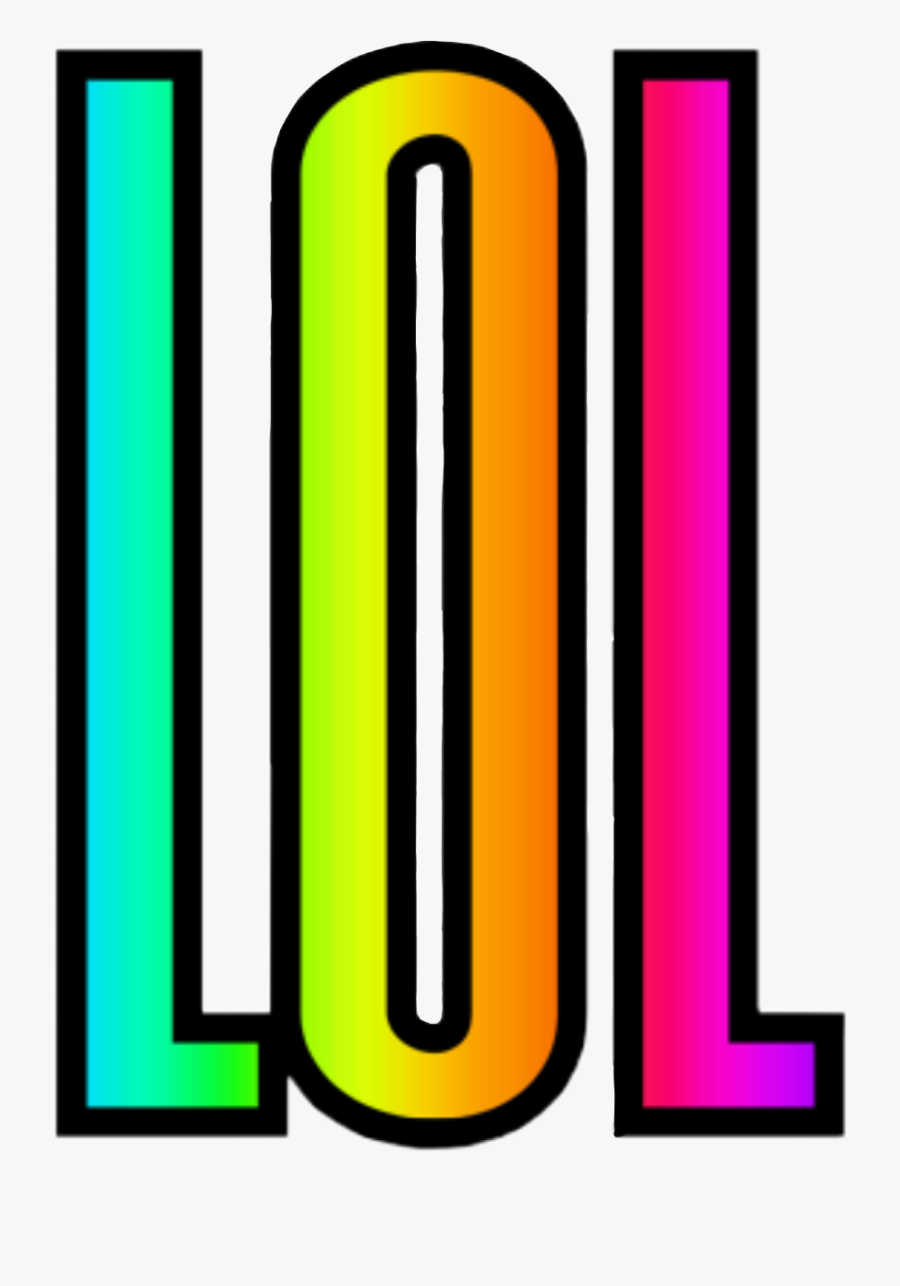 Haha Lol - Rainbow Lmao, Transparent Clipart