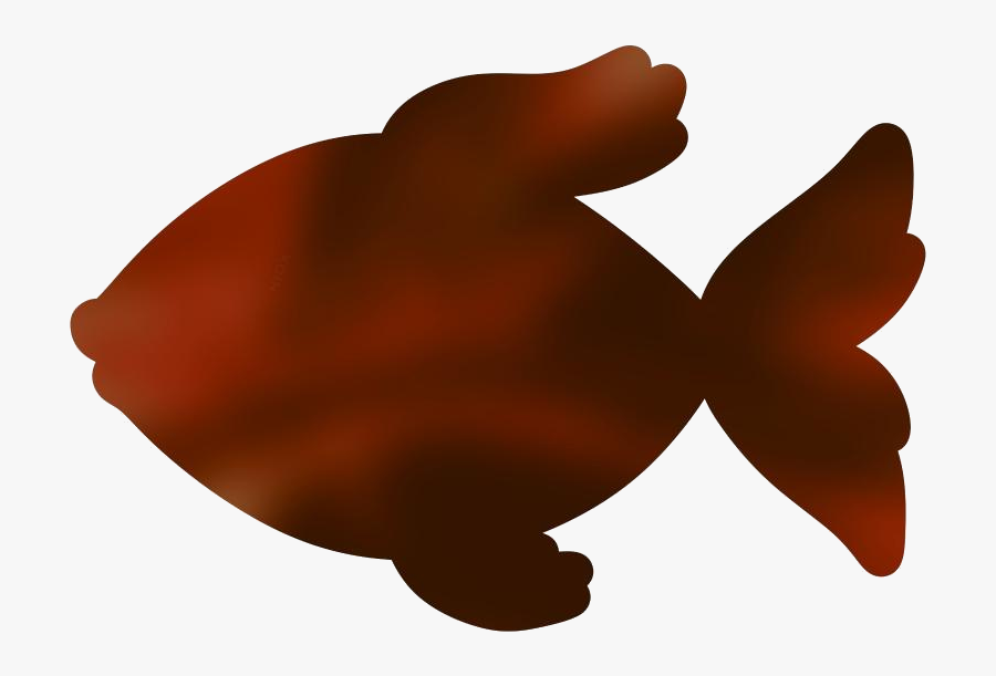 Transparent Fish Silhouette, Fish Png Image - Pomacentridae, Transparent Clipart