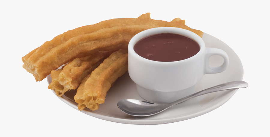 Churros Y Chocolate Png, Transparent Clipart