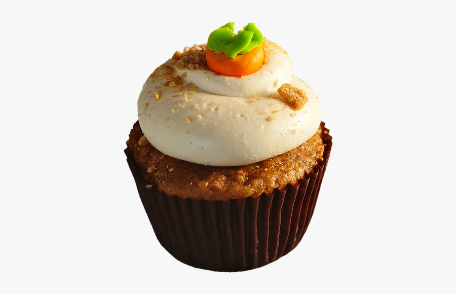 1 Cupcake, Transparent Clipart