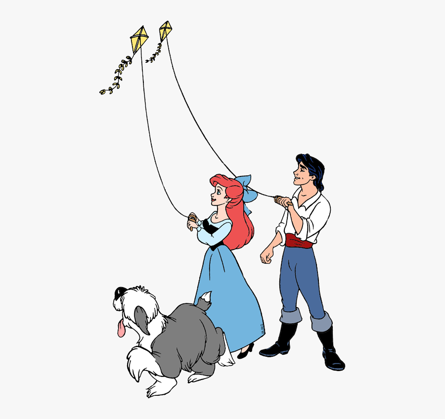 Ariel And Eric, Transparent Clipart