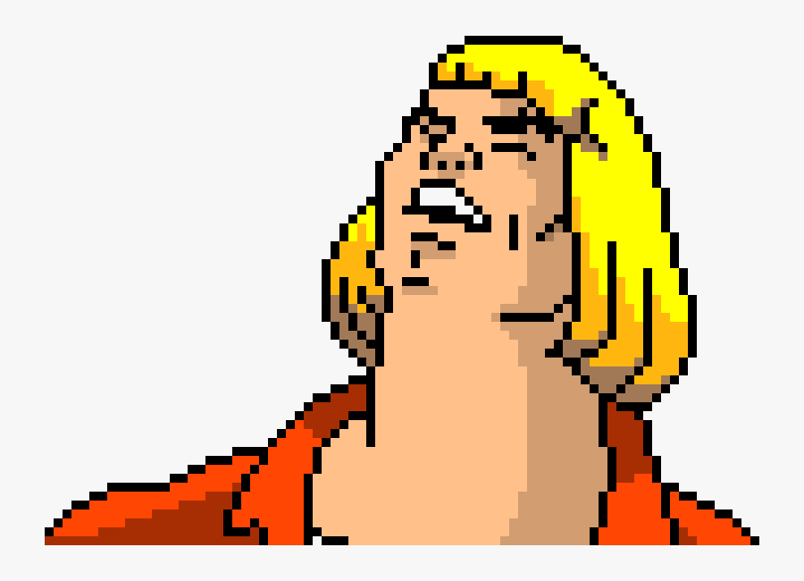 He Man Pixel Art Clipart , Png Download - He Man Pixel Art, Transparent Clipart