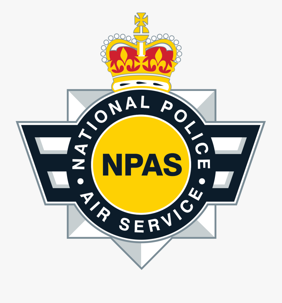 Clip Art Central Motorway Police Group - National Police Air Service Logo, Transparent Clipart