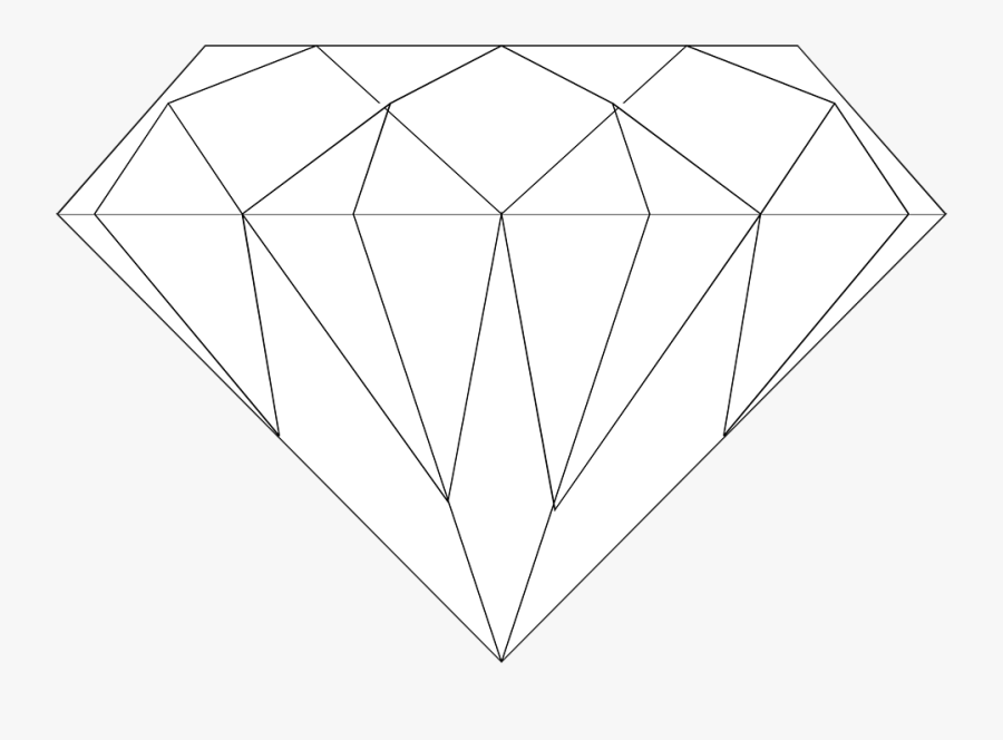 Diamond Clipart Translucent - Triangle, Transparent Clipart
