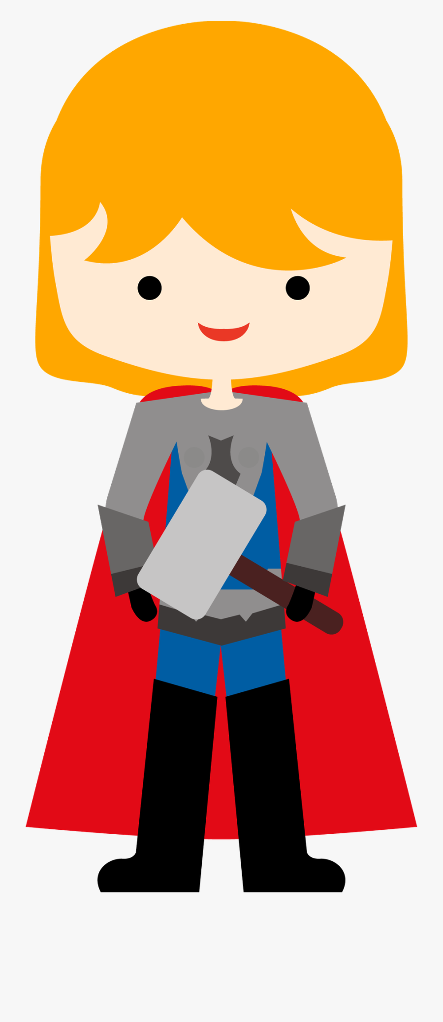Minus Girl Superhero Party, Superhero Classroom, Operation - Thor Baby Png, Transparent Clipart