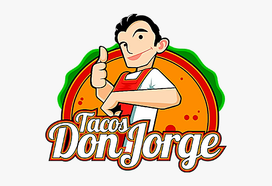 #logo #aesthetic #stereotype #food #usa #tacos #taco - Don Jorge Logo, Transparent Clipart
