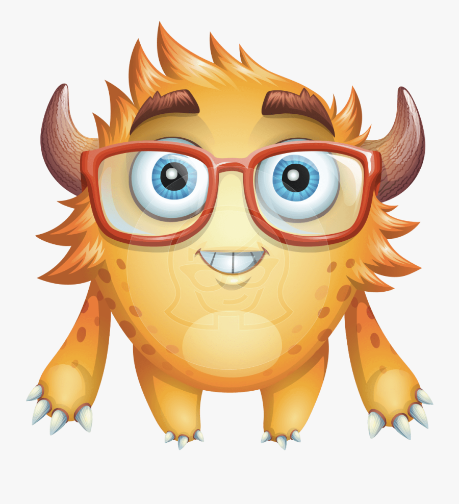 Transparent Cute Monster Png - Cute Monster, Transparent Clipart
