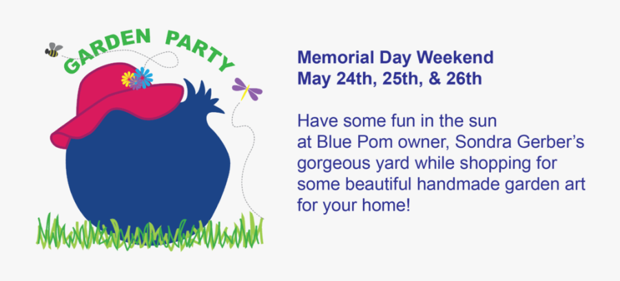 Garden Party Graphic General Use - Graphic Design, Transparent Clipart