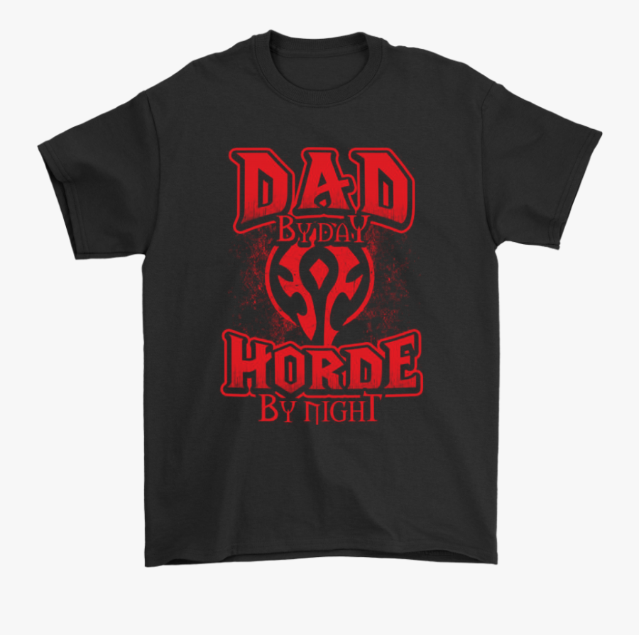 Dad By Day Horde By Night World Of Warcraft Shirts - Kingdom Hearts Heartless Shirt, Transparent Clipart
