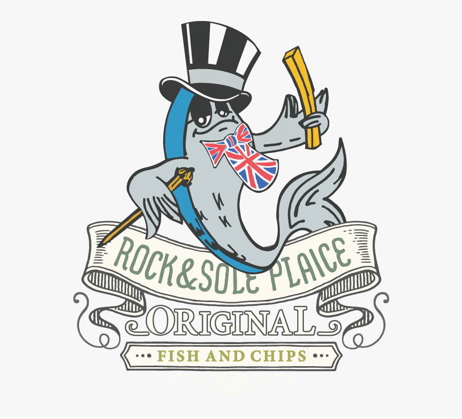 Shop Clipart Fish And Chip Shop - Fish And Chips Rock And Sole Plaice, Transparent Clipart