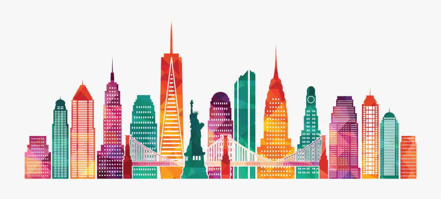 New York Skyline Png, Transparent Clipart