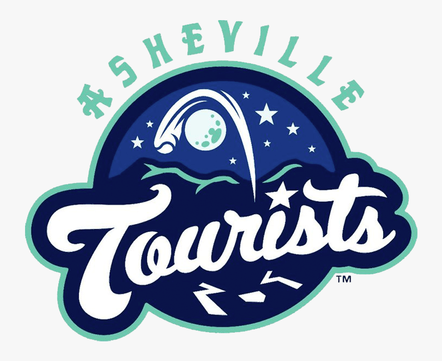 Asheville Tourists, Transparent Clipart