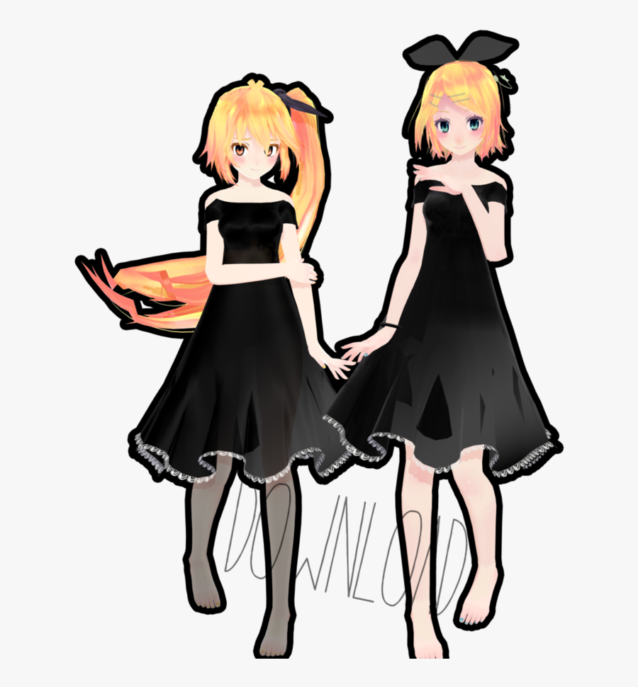 Tda Rin Neru Download - Illustration, Transparent Clipart