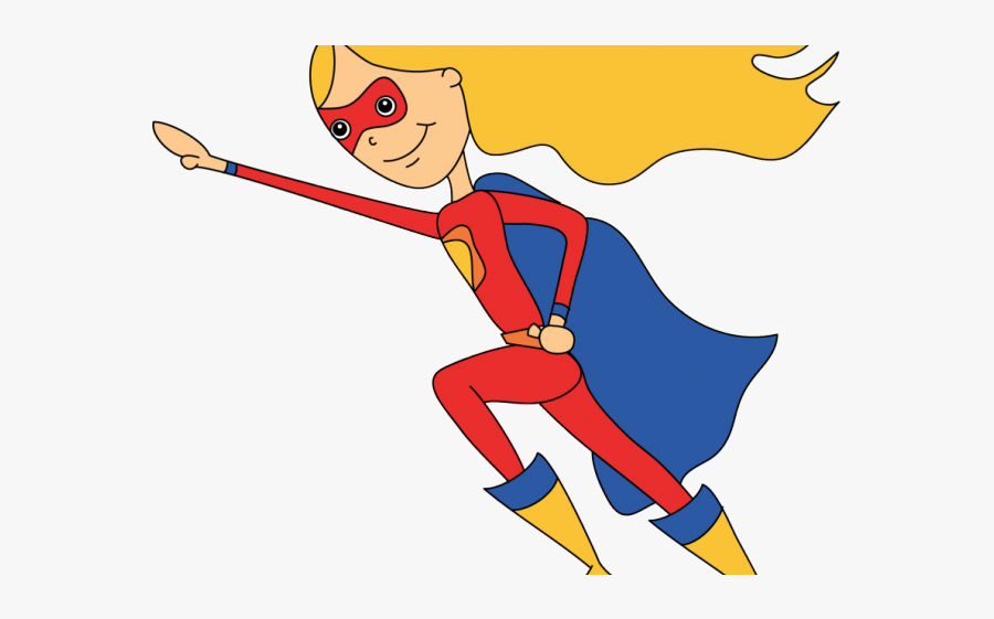 Super Hero Girl Clipart, Transparent Clipart