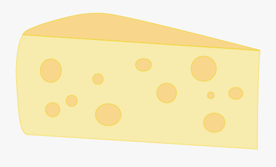Gruyère Cheese, Transparent Clipart