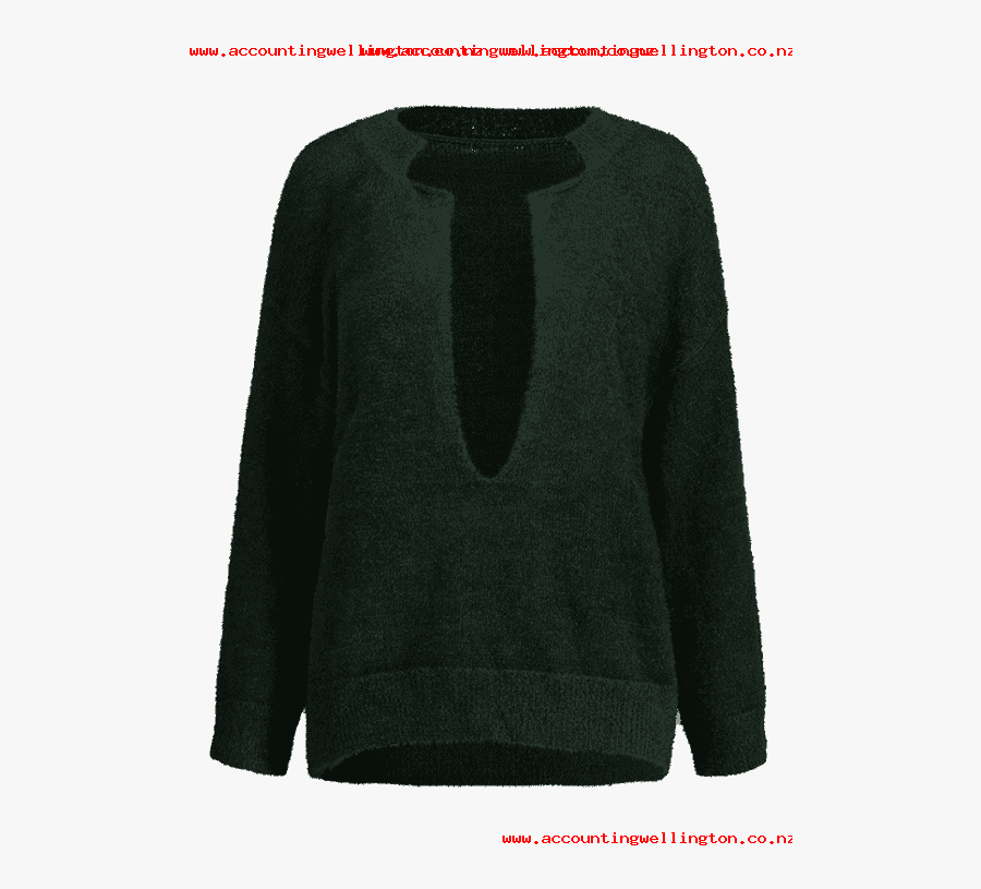 Clip Art Low Cut Sweater - Sweater, Transparent Clipart