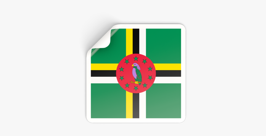 Dominican Of Flag Vector Republic Graphics Dominica - Flag Of Dominica, Transparent Clipart