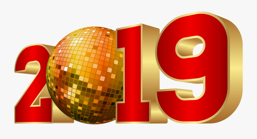 2019 New Year Png, Transparent Clipart