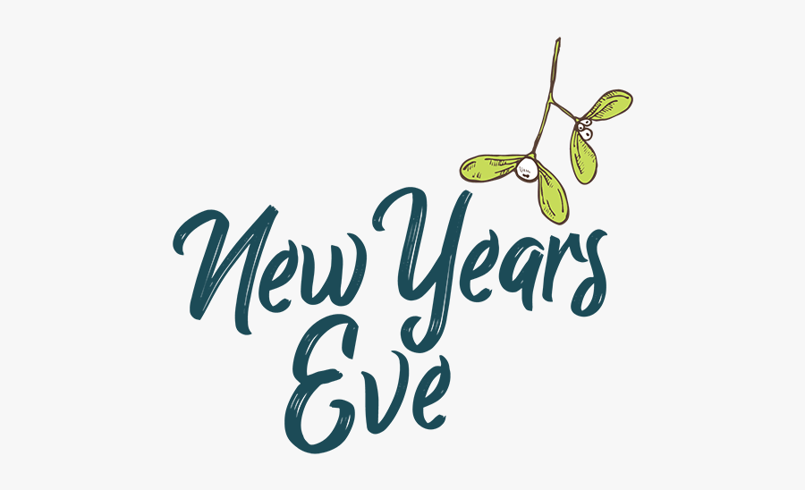 New Years Eve - Calligraphy, Transparent Clipart