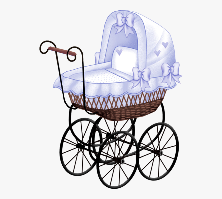 Vintage Baby Carriage Png, Transparent Clipart