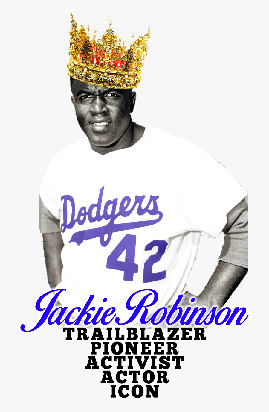 Jackie Robinson, Transparent Clipart
