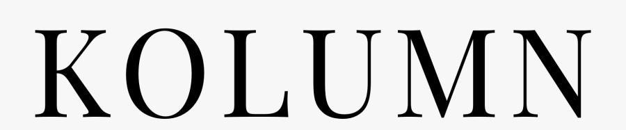 Kolumn Magazine - Calligraphy, Transparent Clipart